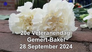 2024 09 28 Veteranendag Gemert [upl. by Mcloughlin]