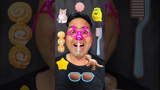 Eating Challenge ASMR candy dynasor google eatingchallenge emojieatingchallenge asmr funny [upl. by Fang]