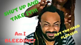 ASMR Scratching Scalp with Locs [upl. by Ecylla]