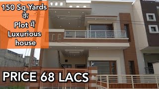 27× 50  150 sqyards  House  Best Interior Work  3 Bedroom 2 kitchen For Sale Price 68 lacs [upl. by Alakam891]