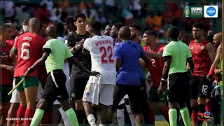 Maroc Vs RD Congo bagarre après le match CAN2023 [upl. by Hachmann]