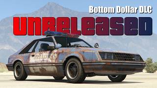 GTA V Online All 21 cars of Bottom Dollar DLC with customisation  All Released amp Unreleased Cars [upl. by Anairdna993]