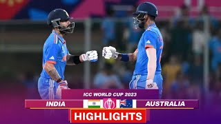 Ind vs Aus World Cup Highlights Ind vs Aus World Cup 2023 Highlights  Today Match Highlights [upl. by Solracsiul]