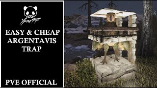 Argentavis Trap  Cheap and Easy  ARK Survival Evolved [upl. by Beore]