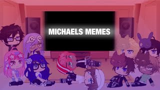 Past Michael and his class react to MichaelAfton Family memes pt 12  link to videos in desc [upl. by Rhyner]