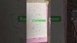 Rotoscopetracing content for YOU🫵Turn your phone sideways at the end [upl. by Hamimej764]