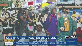 Rodney King adds surprises to this years Gretna Fest poster [upl. by Atirres477]