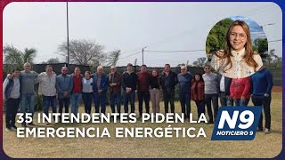 35 INTENDENTES PIDEN LA EMERGENCIA ENERGÉTICA  NOTICIERO 9 [upl. by Yenreit]