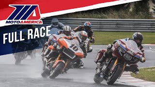 MotoAmerica Mission King of the Baggers Race 1 at New Jersey 2023 [upl. by Nrol]