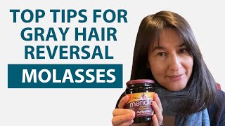 Organic Blackstrap Molasses For Gray Hair Reversal [upl. by Yoshio953]