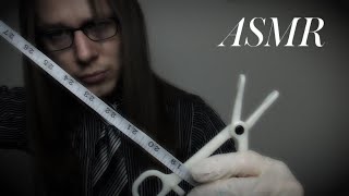 Phrenology ASMR Face Mapping Measuring Glove Sounds Soft Spoken Personal Attention [upl. by Ras]