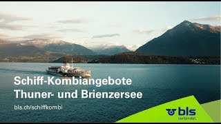 Thuner und Brienzersee Schifffahrt und Ausflug kombinieren [upl. by Pietro]