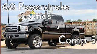 60 Powerstroke Sounds Rolling coal and more compilation 5 [upl. by Arolf]