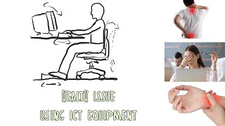 Potential health problems related to the prolonged use of ICT equipment [upl. by Dagna]