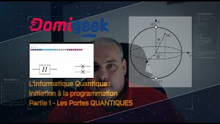 Linformatique Quantique  Initiation à la programmation  Partie 1  Les Portes QUANTIQUES [upl. by Airamanna307]