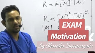 Exam Motivation By Charitha Dissanayake Sir [upl. by Mak]