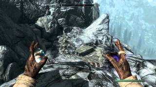 Skyrim Orchendor vs Krev the Skinner as a dead thrall [upl. by Knepper]