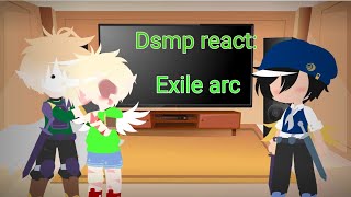 Dsmp react ctommydiscduo  Exile arc  angst [upl. by Sadoc]