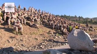 US Marines Training at Marine Corps Mountain Warfare Training Center Bridgeport California [upl. by Forras236]