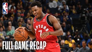 RAPTORS vs WARRIORS  Kyle Lowry Leads Toronto in The Bay  December 12 2018 [upl. by Joseito]