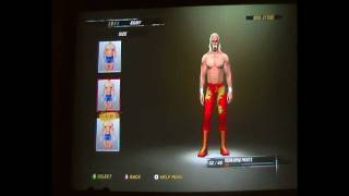 HULK HOGAN CAW with FORMULA for WWE 12 [upl. by Atiuqiram]