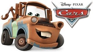 CARS movie character  Mater  Hook  1 friend from McQueen cut from full gameplay to the end [upl. by Eilyak507]