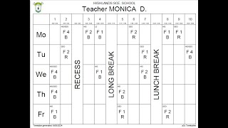 How To Generate TimetablesBased On ClassTeacherSubjectDepartmentClassrooms [upl. by Sturges]