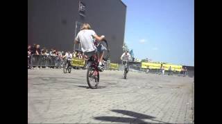 Oldtimerbazar Sosnowiec  MTB Stunt [upl. by Satsoc686]