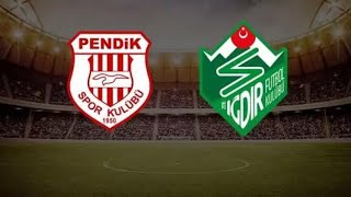 TRENDYOL 1LİG 4HAFTA PENDİKSPOR 02 IĞDIR FK MAÇ ÖZETİ İZLE GOLREGATTİNTHURAM [upl. by Meara]