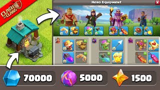 7 Ways to Get More Ores to Max Hero Equipment Fast  Best Tips for Blacksmith in Clash of Clans [upl. by Niffirg]