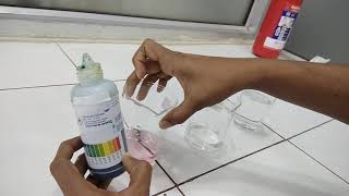 How to use pH Universal Indicator solution [upl. by Aiynot]