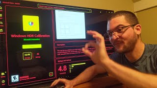 Update Windows HDR Calibration app to get a perfect black level I believe we did it 💪 [upl. by Anaed412]