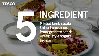 5ingredient Moroccanstyle lamb  Tesco Food [upl. by Vachel]