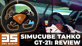 Simucubes first steering wheel is a grindstone Tahko GT21  Review [upl. by Haodnanehs294]