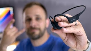 Aftershokz Aeropex Super Review  Im SHOOK [upl. by Otsuj]