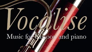 Vocalise Classical Music for Bassoon and Piano [upl. by Nylqcaj149]