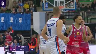 HIGHLIGHTS NUTRIBULLET TREVISO BASKET vs ESTRA PISTOIA [upl. by Llertram245]