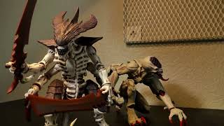 Tyranids Test Animation 40k Stop Motion [upl. by Schiffman]