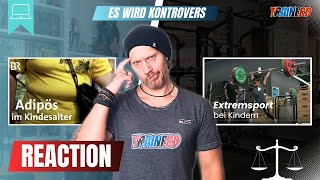 Es wird kontrovers  Adipös im Kindesalter vs Extremsport bei Kindern Reaction Video [upl. by Lugar843]