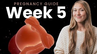 5 Weeks Pregnant  Week By Week Pregnancy [upl. by Enohsal]