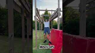 Slight Kip Muscle Ups muscleups workouts fit americanninjawarrior ninjawarrior [upl. by Lyndsie]