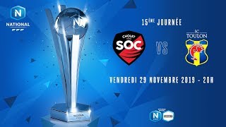 15e journée  Cholet  Toulon I National FFF 20192020 [upl. by Nylhtac]