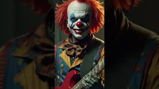 Clowns Afraid Of The Dark 🤘 🎸 comedyshorts [upl. by Parker557]