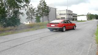 rover sd1 burnout [upl. by Oznecniv]