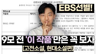 이 소설만은 꼭 보자 EBS연계 선별amp출제 포인트 정리2 [upl. by Evangelist]