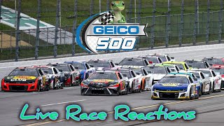 Geico 500 Talladega Live Race Reactions [upl. by Repotsirhc]