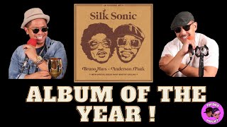 SILK SONIC has Album of the Year REACTION  Top Back Podcast [upl. by Salhcin]