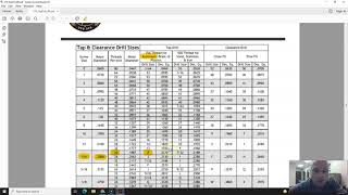 Tap Drill Chart [upl. by Aset]