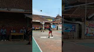 Umpan manja setter apu golep ft Fiat Alvaro volleyball tarkam [upl. by Grogan]