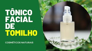 Aprenda A Fazer TÔNICO de TOMILHO Para Uma Pele RADIANTE  Herbalos Natural [upl. by Nee]